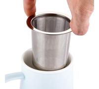 Infuseur à thé filtre - en acier inoxydable réutilisable - Passoire | Infuseur à thé réutilisable en maille fine pour voyage, maison, bureau, cuisine, camping, fête