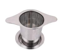 Infuseur à thé infr en acier inoxydable avec couvercle pour théière, bouilloire, tasses à thé en vrac, tasses à thé, tasses à thé binaurales fiables