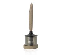 Infuseur à thé inox et acacia - OGO LIVING - Démontable - Repose-infuseur inclus - Compatible lave-vaisselle