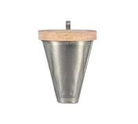 Infuseur à thé - OGO LIVING - Acier inoxydable - Couvercle en bois - Élégant et pratique