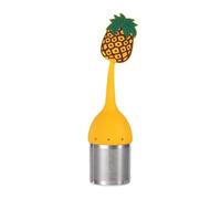 Infuseur à thé pour thé en vrac - Diffuseur de thé en silicone | Infuseur à thé en maille fine réutilisable | Infuseur à thé en forme de fruits mignon | Infuseur à thé à gauche | Infuseur à thé en