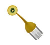 Infuseur à thé pour thé en vrac - Diffuseur de thé en silicone | Infuseur à thé en maille fine réutilisable | Infuseur à thé en forme de fruits mignon | Infuseur à thé à gauche | Infuseur à thé en