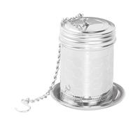 Infuseur à thé pour thé en vrac - Infuseur à thé pour thé en vrac - Passoire à thé en maille avec chaîne à crochet - Diffuseur de thé en acier inoxydable 304 - Diffuseurs de thé en vrac pour soupes