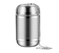 Infuseur à thé - Presse-agrumes portable en acier inoxydable, filtre à feuilles lâches, panier en maille fine, design de téléphone portable, accessoire compact, | Brewing rapide avec des sessions de