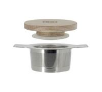 Ogo Living Infuseur à thé Luke rétractable en inox Argent