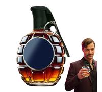 Infuseur À Whisky En Verre De 300 Ml - Carafe En Forme De Grenade À Main | Bouteille D'alcool Pour Les Amateurs Militaires, Les Vétérans Et Lees Amateurs De Whisky