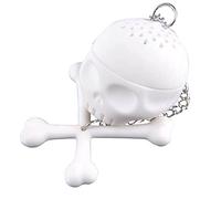 Infuseur de feuilles de thé en forme de crâne en forme d ' os, passoire d ' assaisonnement pour sachets de thé en Silicone, filtre à épices, facile à utiliser, infuseurs en Silicone, Pot pour vrac