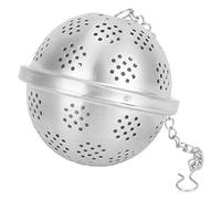 Infuseur de Passoire à Thé, Boule à épices en Acier Inoxydable Extra Large pour la Cuisson, Boule D'assaisonnement, Infuseur à épices, Filtre à Boule à Thé pour la Cuisine(L)