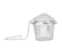 Infuseur De Passoire à Thé En Acier Inoxydable, Boule De Maille De Thé, Filtre à épices à Base De Plantes, Infuseur De Soupe, Boule D'épices De Thé, Outils De Cuisson Avec Chaîne(L)