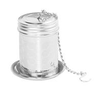 Infuseur de thé - 304 Casse de thé en acier inoxydable | Prièdes d'infuseur de thé pour thé en vrac | Diffuseurs de thé avec crochet de chaîne | Thé en mailles extra fins infuseurs de panier plus raid