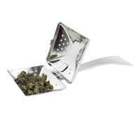 Infuseur en pour thé, passoire à feuilles lâches avec manche long, filtre multifonction café et thé, pour appartement, chambre, camping et voyage