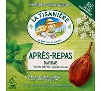 Twinings La Tisanière Infusion après-repas menthe poivrée et anis 20 sachets (37 g)