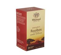 Infusion aux plantes rooibos bio, 20 sachets avec enveloppe et étiquette