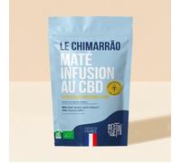 Infusion BIO au CBD - REST IN TIZZ - Maté Chimarrão - Énergie - Concentration - 50g