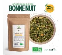 Infusion Bio au Chanvre (22%) POP CBD ""BONNE NUIT""