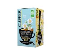 Infusion Bio Clipper Camomille Mélisse - 20 sachets