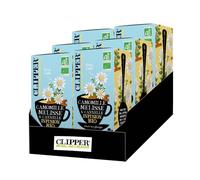 Infusion Bio Clipper Camomille Mélisse - 6 boites - 120 sachets