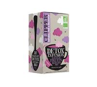 Infusion Bio Clipper Détox Saveur Fruits Rouges - 20 sachets