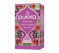 Infusion Bio Pukka Détox Fruits Rouges - 20 sachets