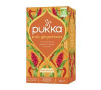 Infusion Bio Pukka Trois Gingembre - 20 sachets