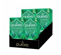 Infusion Bio Pukka Trois Menthes - 4 boites - 80 sachets