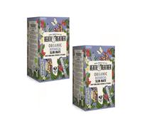 Infusion biologique Heath & Heather de rooibos, d'herbes matées et de psyllium sans caféine - 2 x 20 sachets de thé (80 grammes)
