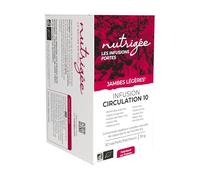 Nutrigée Les Infusions Fortes Bio Draineur Infusion Circulation 10 Jambes Légères 30 Sachets
