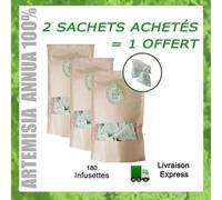 Infusion Complement Renforcement De L'organisme - Artemisia Annua L (Artémisinine / Armoise) 100% - 180 Sachets