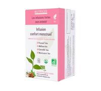 Infusion confort menstruel bio | soulage règles douloureuses et SPM | camomille, fenouil, mélisse, matricaire | apaisement naturel du cycle féminin | 30 sachets | fabriqué en France l NUTRIGÉE