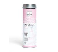 INFUSION DIET & CO AROMATISÉE MATÉ VERT - HIBISCUS - MENTHE - GUARANA Boîte Ronde 85 g