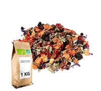 Infusion Fruitée Bio Fruit de la forêt - 1 kg (400 tasses) - Thé en vrac 100% Agriculture Biologique - Thés Direct