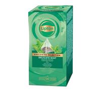 Infusion Lipton Exclusive Sélection Menthe Douce - 25 sachets pyramide