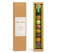 Infusion Mix 8 Boules de Fleurs - Tisane 100% Végétal Fait Main - 40g