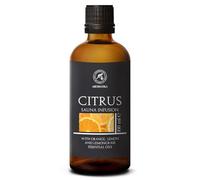 Infusion pour Sauna Agrumes 100ml - Huile Essentielle d'Orange & Hulie de Citron & Hulie de Citronnelle - Arôme pour Sauna - Parfum d'agrumes - Aromathérapie - Beauté - Relaxation