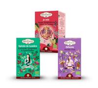 Infusions Bio Sans Caféine - Énergie Matinale, Clarté Mentale Journée, Sommeil Réparateur - Plantes Naturelles et Saveurs Apaisantes