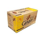 [ INFUSIONS GINGEMBRE 100% NATUREL ] Lot de 2 boîtes d'Infusions 100% Gingembre + un joli stickers de la marque Set Products [2 x 25 sachets de 1,6g]