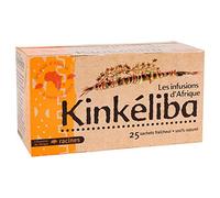 [ INFUSIONS KINKELIBA 100% NATUREL ] Lot de 2 boîtes d'Infusions 100% Kinkéliba + un jolie autocollant de la marque Set Products [2 x 25 sachets de 1,6g]