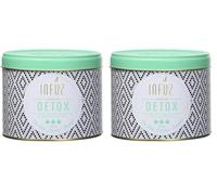 Infuz Détox Infusion en Vrac au Thé Vert, à la Pomme et au Fruit de la Passion, 100g (Lot de 2)