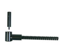 Gond parpaing cataphorèse noir Ø16 pour double volet ING FIXATIONS - Fer à béton - 12x170 - A000150