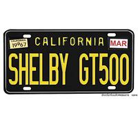 Inga New Sign California Shelby GT500 Plaque d'immatriculation en Aluminium 15,2 x 30,5 cm