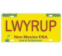 Inga New Sign Lwyrup Better Call Saul Plaque d'immatriculation en métal 15,2 x 30,5 cm