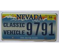 Inga New Sign Nevada 2013 Plaque d'immatriculation de véhicule Classique de Bonne qualité # 9791 15,2 x 30,5 cm