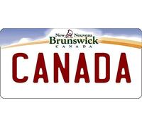 Inga Plaque d'immatriculation photo du Canada Brunswick - 15,2 x 30,5 cm
