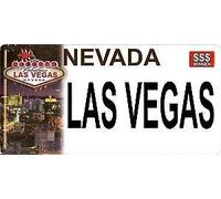 Inga Plaque d'immatriculation photo Nevada Las Vegas 15,2 x 30,5 cm