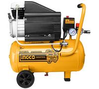 Ingco Ac202481e Compresseur D'Air Comprimé 24 Lt 1 Kw Pour Outils Pneumatiques 8 Bar Max
