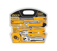 INGCO HKTH10807 Lot de 7 outils à main avec sac portable pour décoration de la maison