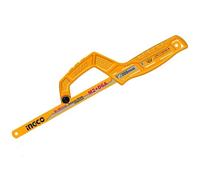 INGCO Mini scie à métaux, comprend : 1 feuille de 65 mn, convient pour lame de 300 mm, modèle : MHHF1504