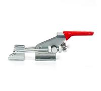 ingdaum Verrou à genouillère en acier zingué - Fermeture à levier robuste - Loquet de serrage industriel pour caisses, capots et coffrets - Différentes tailles disponibles (GH-40323-100 kg)