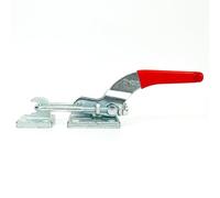 ingdaum Verrou à genouillère en acier zingué - Fermeture à levier robuste - Loquet de serrage industriel pour caisses, capots et coffrets - Différentes tailles disponibles (GH-40370-3400 kg)