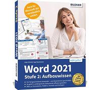 Inge Baumeister Word 2021 - Stufe 2: Aufbauwissen: Detaillierte Anleitun (Poche)